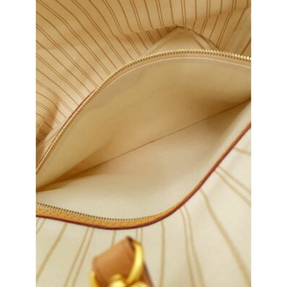 Louis Vuitton Damier Azur White Neverfull Tote Bag - Picture 5 of 8